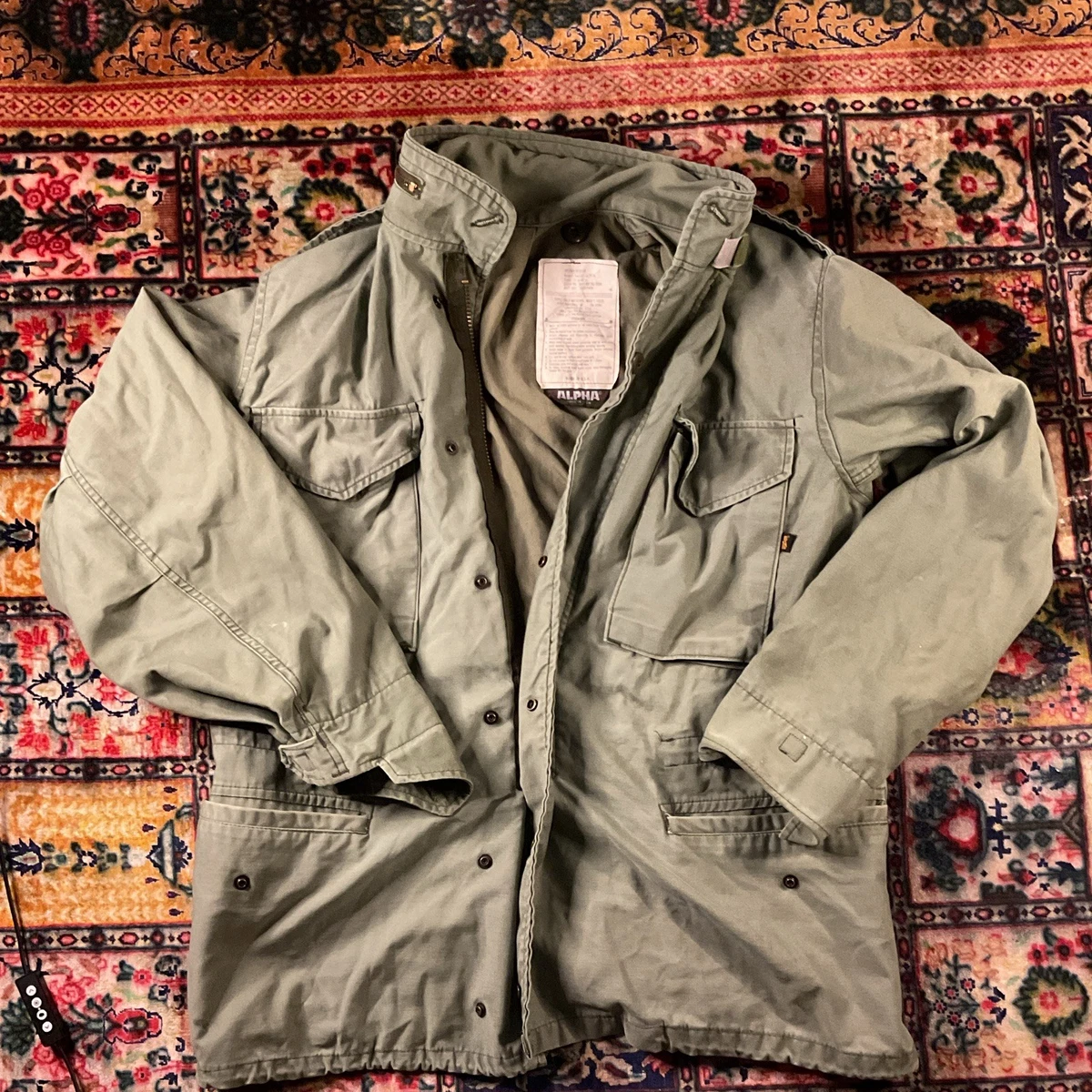 レア US CIVILIAN M65 FIELD JACKET ALPHA社製 Men's M-65 Field