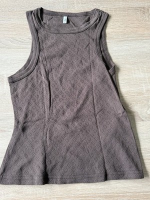 Only Strappy Top Brown Size XS ~ 34 - Like New - Women's Tank Top Summer