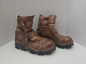 Skull Buckle Boots | eBay display picture 3