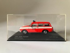 Minichamps | VW 1600 Variant - Feuerwehr Solingen | 1:43 | Oldtimer | PC-Box