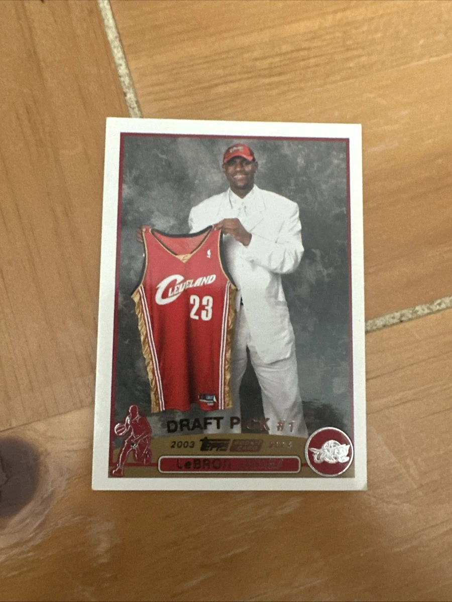 LeBron James Basketball 2003-04 Season Sports Trading Cards
