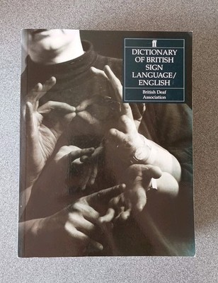 Dictionary of British Sign Language Deaf Association 1992 Taschenbuch
