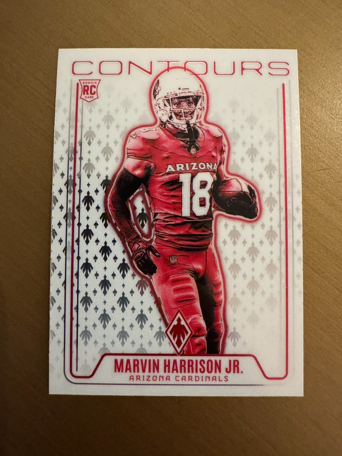 2024 Panini Phoenix Contours #4 Marvin Harrison Jr. Rookie Card