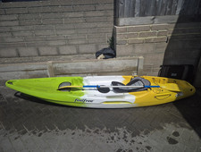 Feelfree Single Sit-On-Top Kayak Boat - Green/White/Yellow