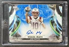 JSY# 10/10 DRAKE MAYE 2024 TOPPS INCEPTION #RAV-DM ROOKIE AUTO VARIATION BLUE RC