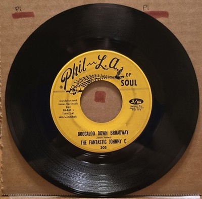 The Fantastic Johnny C   Boogaloo Down Broadway/Look What Love Can Make You Do