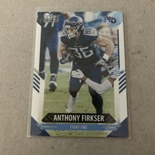 🟠2021 PANINI SCORE #186 Anthony Firkser Tennessee Titans Football Card