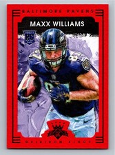 2015 Panini Gridiron Kings Red Framed Maxx Williams 121