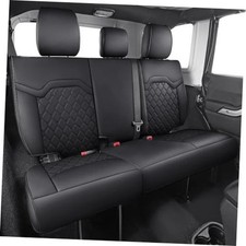 Fit for Chevy Silverado Rear Seat Rear 2007-2013 2019-2025 Black Flat Bench
