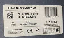 Starlink V2 Satellite Dish Kit with Router - UTA-212  UTR-211   Parts Only