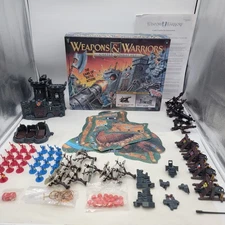 Vintage Weapons & Warriors Castle Combat Set - 1994 Pressman Game Complete