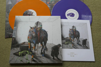 UNKLE   THE ROAD: PART 1 Orange/Purple Vinyl 2LP   Nr MINT 2017 ELECTRONICA ALT