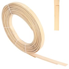 Bamboo Weaving Strips 7pcs, 0.6 Inch Wide, 10 Feet Long for Crafts