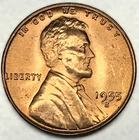 1955-S Lincoln Wheat Cent Penny GEM RD BU From an Original Bank Roll - 2307