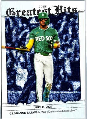 2026 Topps #GH-3 Ceddanne Rafaela 2025 Greatest Hits