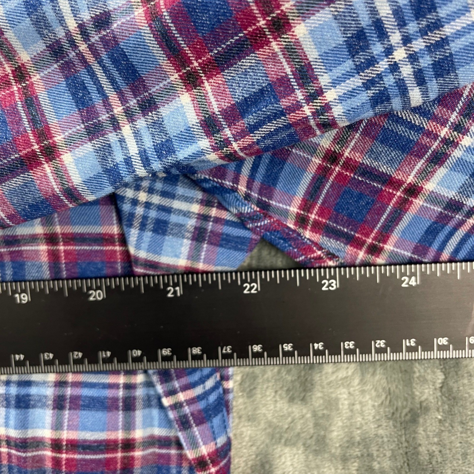 Peter Millar Performance Button Down Shirt L Blue… - image 9