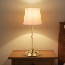 Rechargeable Table Lamp, Cordless Touch Lamps, Portable Desk Light with Stepl...