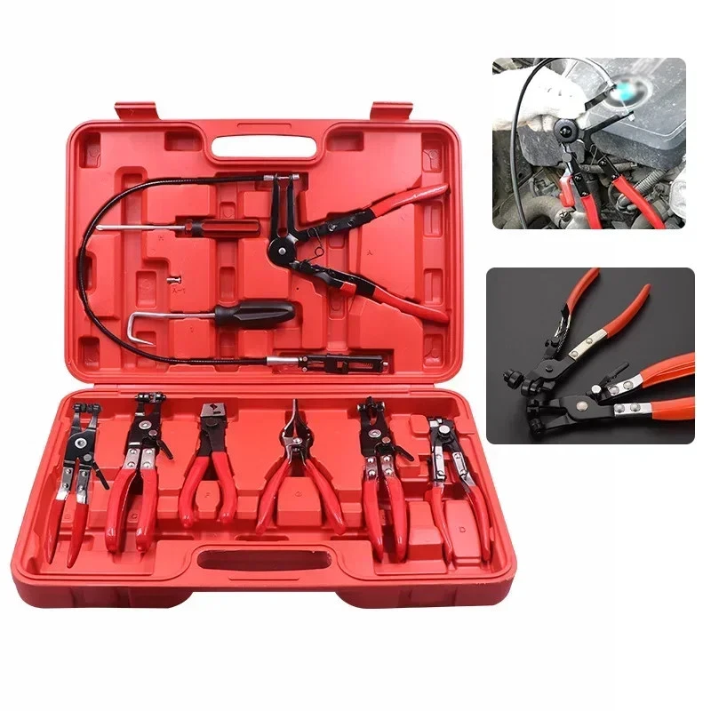 1/9pcs Car Hose Pipe Bundle Pliers Oil Pipe Separation Pliers Car Repair Tool - Image 2 of 4