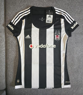 adidas Beşiktaş BJK 15 Away Jersey W SS Climacool Kurzarm sw Gr. S