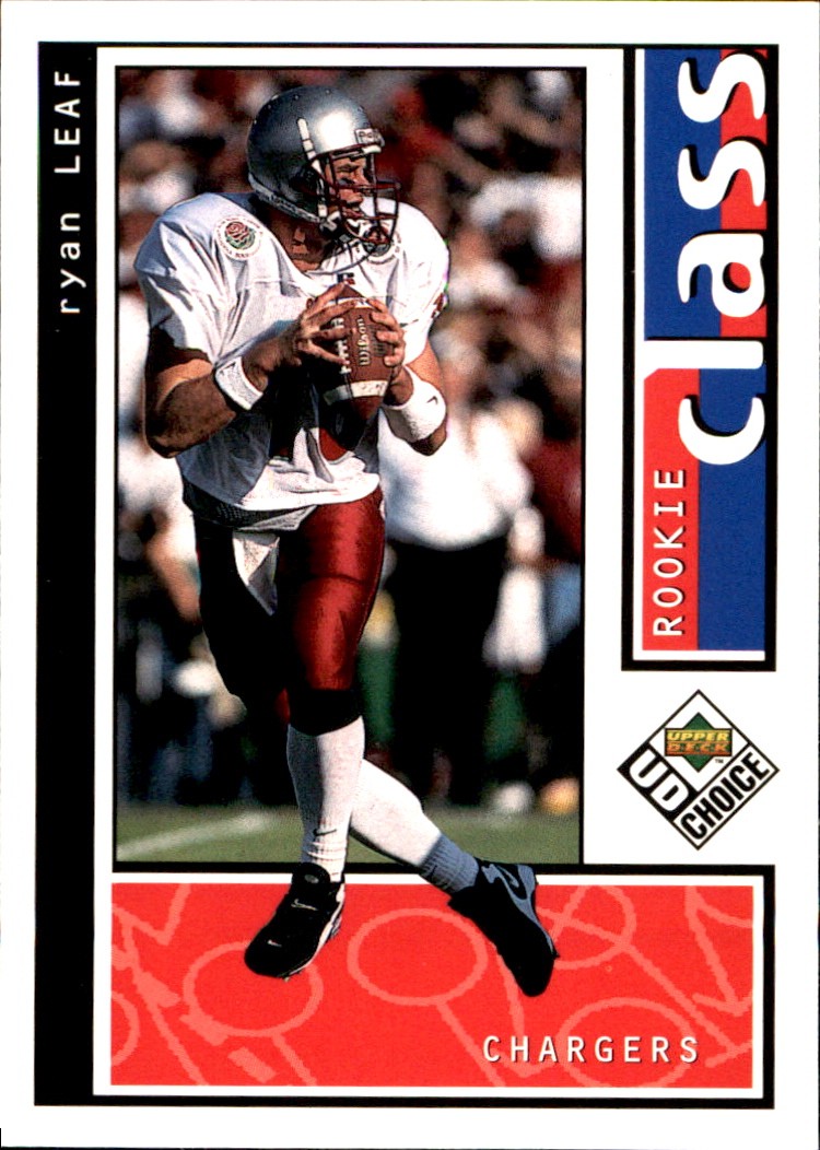 Ryan Leaf UD Choice #194 Base
