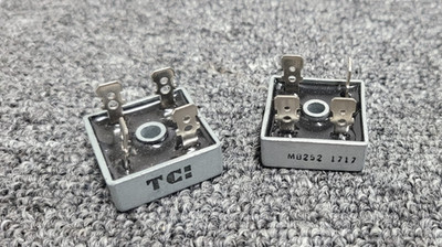(Lot of 2) MB252 Bridge Rectifier 25A 200V AC to DC Diode Bridge Through Hole