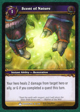 Scent of Nature - Wrathgate #35 - World of Warcraft TCG Card