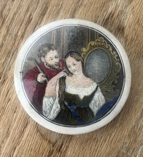 THE WOOER PRATTWARE POT LID