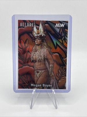 CF-5 MEGAN BAYNE 2026 Upper Deck AEW Allure COLOR FLOW RED-ORANGE