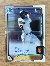 2015 Bowman Chrome DANIEL CARBONELL Prospects 1st Bowman AUTO #BCAP-DC Giants