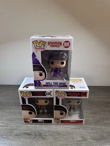 Funko Pop Stranger Things Will 426, 805, 1242 lot