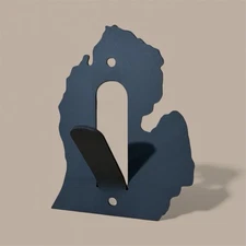 Heavy Duty European Mount Deer/Bear Skull Hanger Michigan Shape - Made In USA