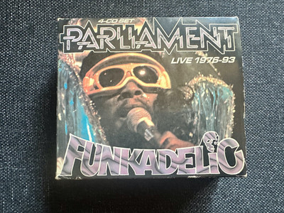 Parliament Funkadelic 4 CD Box Set Live 1976-93