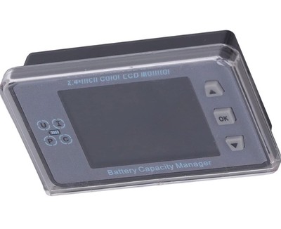 2.4 inch Bluetooth Voltage Current Capacity Meter Battery Coulometer DC 8-100V