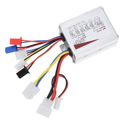 12V 500W Brush Motor Controller Aluminium Alloy Shell Elektroroller Zubehör BK