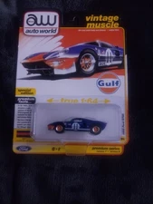 Auto World Vintage Muscle 1965 Ford GT40 Gulf Version B