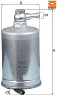 Knecht KL599 Kraftstofffilter Kraftstoffilter FüR Audi