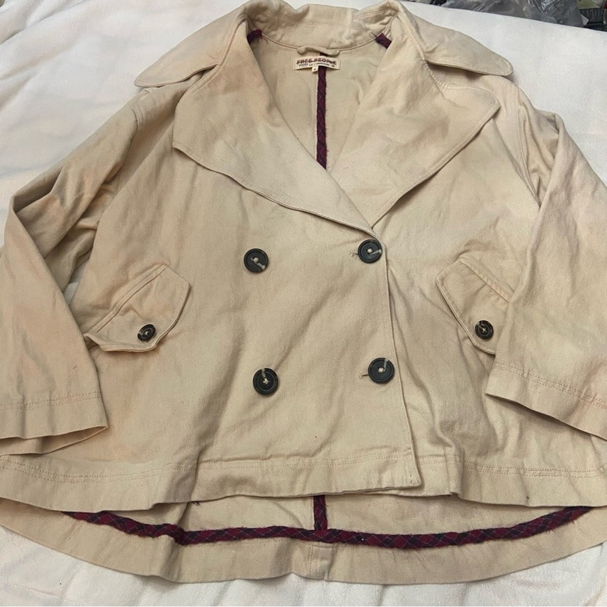 Free People Tea Combo Highlands Solid Peacoat Size Medium View 5