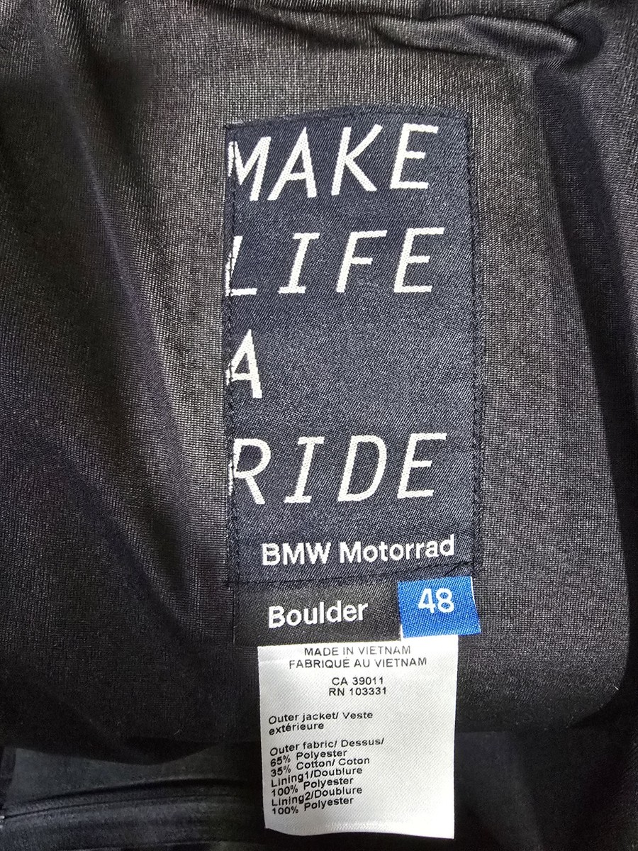 BMW Motorrad Boulder Jacket EU48 M Very Good Condition w