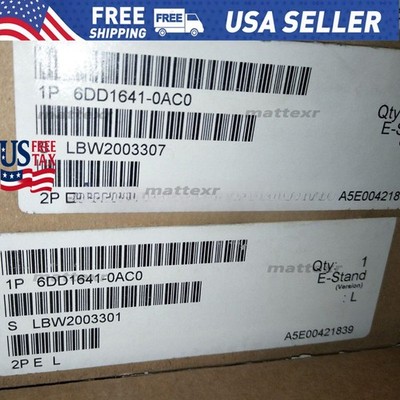 New Siemens 6DD1641-0AC0 6DD1 641-0AC0 SIMADYN D BINARY INPUT/OUTPUT MODULE