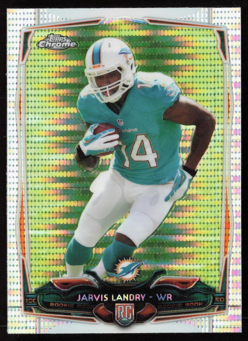 Jarvis Landry 2014 Topps Chrome Pulsar Refractors #177 - Miami Dolphins