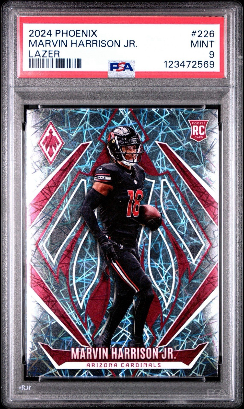 2024 Panini Phoenix - Rookies Marvin Harrison Jr. #226 Lazer (RC) 🏈