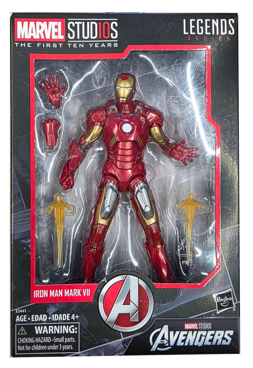 Hasbro The First Ten Years The Avengers Iron Man Mark VII Action
