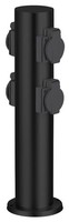 Brilliant 96448A06 Dody AußEn Garten Steckdose Sockel Energie SäUle IP44 Schwarz
