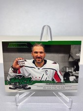 Alex Ovechkin Milestone Pucks SSP/49 Green 24-25 Credentials Washington Capitals