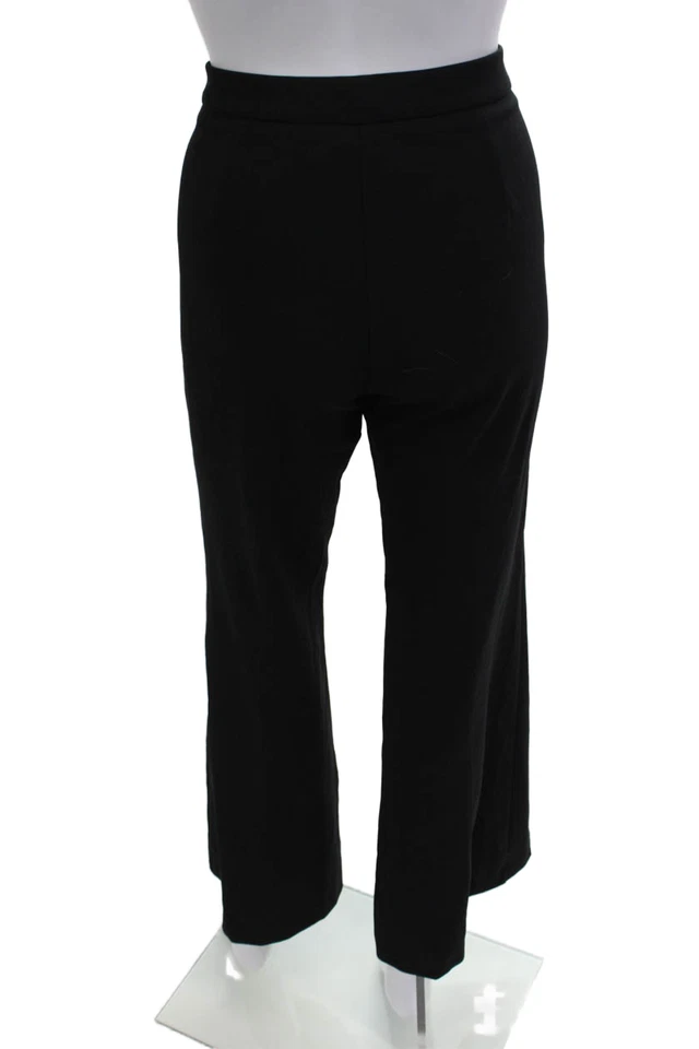 Pantalones de vestir para mujer Derek Lam negros de diseñador talla 6 Foto 3 de 4