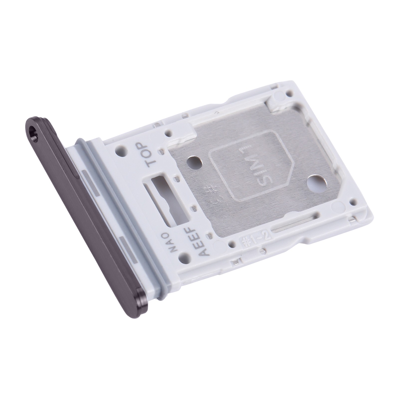 Support double SIM Galaxy A55 Clappio violet pour connexion réseau stable