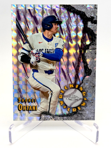 2026 Topps Chrome Shohei Ohtani Wrecking Crew Geometric Refractor #WC-2 Dodgers