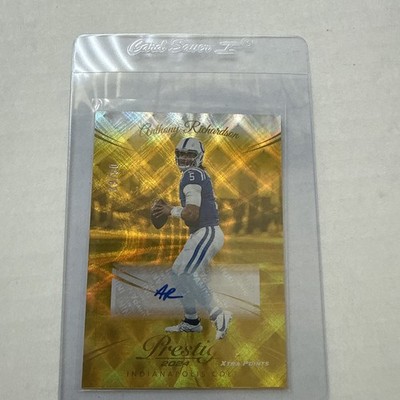 2024 PRESTIGE ANTHONY RICHARDSON #125 AUTO XTRA POINTS GOLD /50