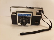 Vintage Kodak 35mm Camera Instamatic X-15 Film 126 Film Format Used  Untested