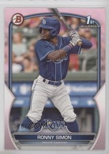 2023 Bowman Prospects Pink 128/175 Ronny Simon #BP-112 05ns